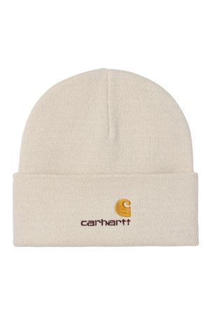 Beige American Script Beanie CARHARTT WIP | I034235MOO